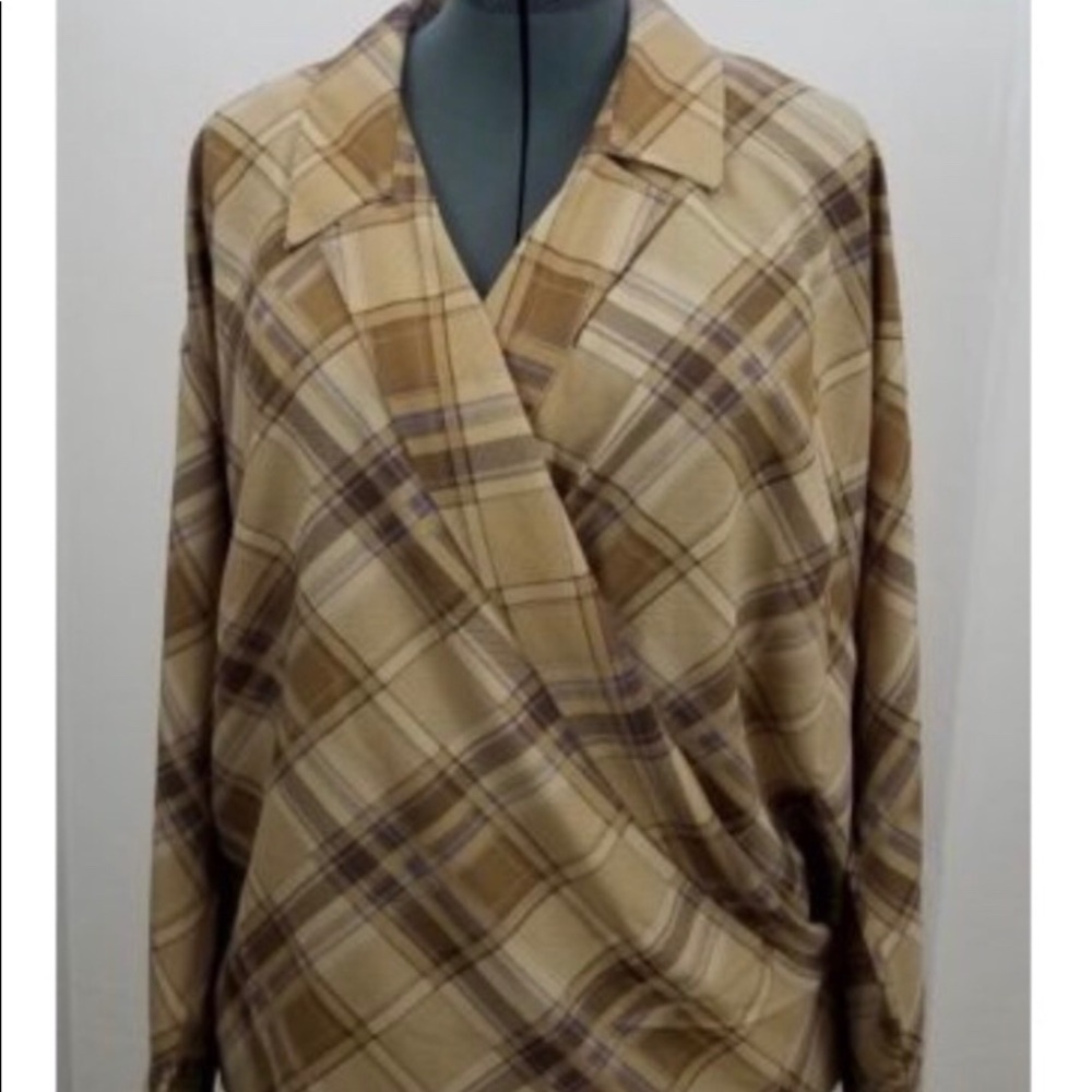 Ralph Lauren Wrap Blouse